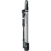 Topeak Road Morph G Bike Pump with Gauge, black, silver, large x w x h ﻿35 x 5.7 x 2.8 cm/ 13.8” x 2.2” x 1.1”, TRP-3G