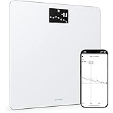 Withings Body - Digital Wi-Fi Smart Scale with Automatic Smartphone App Sync, BMI, Multi-User Friendly, with Pregnancy Tracke