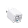 USB C GaN Charger 30W, Anker 511 Charger (Nano 3), PIQ 3.0 Foldable PPS Fast Charger for iPhone 15/15 Pro/14/14 Pro Max/13, G