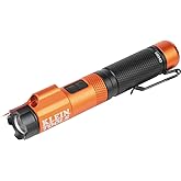 Klein Tools 56040 Magnetic LED Flashlight, 350 Lumen Rechargeable Flashlight, Twist Focus, Laser Pointer, Hands-Free, USB Cha