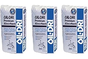 Oil-Dri I06040-G50 Premium Granular Absorbent Poly Bag, 40 lbs (3)