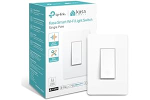 Kasa Matter Smart Light Switch: Voice Control w/Siri, Alexa & Google Assistant | UL Certified | Timer & Schedule | Easy Guide