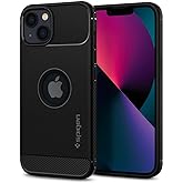 Spigen Rugged Armor Designed for iPhone 13 Case (2021) - Matte Black