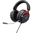 Headset USB Gamer, Headphone, fone de ouvido com microfone AOC GH300 Driver 50 mm, Multiplataforma, LED.