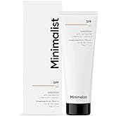 Minimalist Sunscreen SPF 50 Lightweight with Multi-Vitamins | No White Cast | Broad Spectrum PA ++++ | For Women & Men | 50g