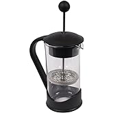 Clever Chef French Press Coffee Maker, Maximum Flavor Coffee Brewer with Superior Filtration, 2 Cup Capacity, Black