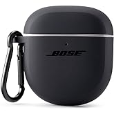 Bose Case Cover for QuietComfort Earbuds II, Protective Silicone Exterior, with Aluminum Carabiner for Convenient Carrying, T