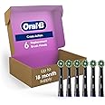 Oral-B Genuine Replacement Brush Heads, Cross Action, Refills For Oral-B Electric Toothbrushes, White, 6 Count