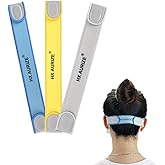 HX AURIZE Face Mask Strap Extender Adjustable for Comfortable and Relieves Pain Ears (Multi-colored)