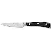 WÜSTHOF Classic IKON 3.5" Paring Knife, Black, Stainless