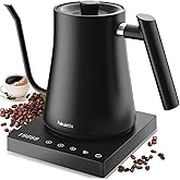 Fabuletta Electric Gooseneck Kettle, Electric Tea Kettles Temperature Control with 7 Presets & ±1℉ Adjustment,1200W Quick Boi