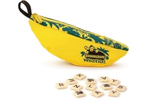 Bananagrams WildTiles Vocabulary Building and Spelling Improvement Lettered Tile Game for Ages 7 and Up