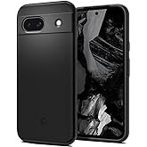 Spigen Thin Fit Designed for Pixel 8a Case (2024) [Hard Shell] [Military-Grade Protection] - Black