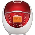 Cuckoo Micom Rice Cooker & Warmer, 6 cups, LCD-Display 11-Menu Options, Turbo, Mixed, and Brown/GABA, Porridge, Steam MultiCo