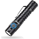 Wurkkos FC11 Led Flashlight Rechargeable USB C Pocket Flashlight, Max 1300 Lumen Ultra Bright Flashlight, Magnetic Flashlight