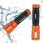 Blackfire - Klein Tools Outdoors - Rechargeable Weatherproof Magnetic Flashlight with Lantern BBM6412, 500 Lumens, Glow-in-Da