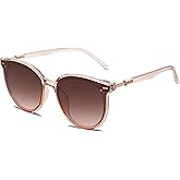 SOJOS Sunglasses Womens Trendy 2024 Classic Round Retro Vintage Shades Large Frame Sunnies SJ2067