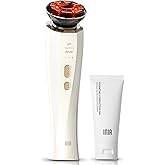 INIA Microcurrent Facial Device, 3-in-1 Facial Massager Red Light Therapy Beauty Device for Face and Neck Skin Rejuvenation L