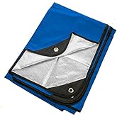 Arcturus Heavy Duty Survival Blanket – Insulated Thermal Reflective Tarp - 60" x 82". All-Weather, Reusable Emergency Blanket