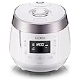 Cuckoo Heating Pressure Cooker & Warmer – 12 built-in programs, Glutinous (white), Mixed, Brown, GABA rice, and more, 10 cups