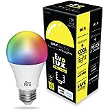 WiFi LED Dimmable Smart Light Bulbs - Smart Bulb Compatible with Alexa, 806 Lumens, Easy to Set Up, Energy Saver for 2.4 GHz 