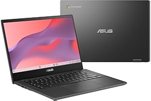 ASUS Chromebook CM14 Laptop, 14" HD Anti-Glare Display (1366x768), MediaTek Kompanio 520, 4GB RAM, 64GB eMMC, ChromeOS, Gray,