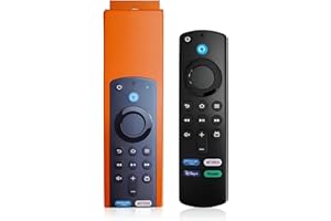 Controle Remoto Comando de Voz Compativel com Amazon Fire Stick E Fire Stick 4k - Reposição - Substitui o Modelo original - C