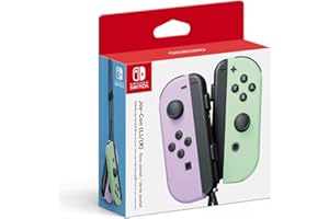 Nintendo, Controle Nintendo Switch, Joy-Con Roxo e Verde, Tons Pastéis