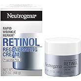 Neutrogena Retinol Face Moisturizer, Rapid Wrinkle Repair, Fragrance Free, Daily Anti-Aging Face Cream with Retinol & Hyaluro