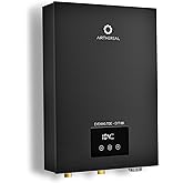 Airthereal Electric Tankless Water Heater 18kW, 240Volts - Endless On-Demand Hot Water - Self Modulates to Save Energy Use - 