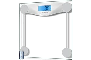 Etekcity Bathroom Scale for Body Weight, Digital Weighing Machine for People, Accurate & Large LCD Backlight Display, 6mm Tem