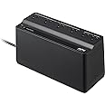 APC UPS Battery Backup Surge Protector, 425VA Backup Battery Power Supply, BE425M, Black