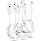 3ft iPhone Charger Apple MFi Certified, Apple Lightning to USB Cable 3 Feet,Fast Apple Charging Cable Cord 3 Foot for iPhone 