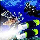 BlueFire Professional 1100 Lumen Diving Flashlight XM-L2 Bright Submarine Light Scuba Safety Lights Waterproof Underwater Tor