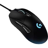 Mouse Gamer Logitech G403 HERO com RGB LIGHTSYNC, 6 Botões Programáveis, Ajuste de Peso e Sensor HERO 25K