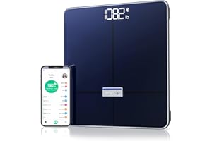 anyloop Smart Scale for Body Weight, Digital Scale with BMI, Body Fat, Muscle Mass 13-Measurement, Digital Bathroom Scale Dat