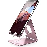 Lamicall Cell Phone Stand, Phone Cradle : Phone Dock, Holder Compatible with Phone 12 Mini 11 Pro XS Max XR X 6 6s 7 8 Plus 5