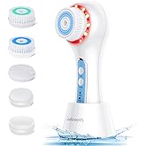 FreeBreath Facial Cleansing Brush, IPX7 Waterproof Face Scrubber with 3 Speed Modes, Face Brushes for Cleansing and Exfoliati