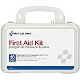 First Aid Only 6060 10-Person Emergency First Aid Kit for Office, Home, and Worksites, 57 Pieces