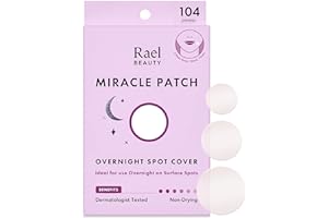 Rael Pimple Patches, Miracle Overnight Spot Cover - Hydrocolloid Acne Patch for Face, Zit & Blemish, Thicker & Extra Adhesion