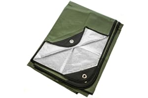 Arcturus Heavy Duty Survival Blanket – Insulated Thermal Reflective Tarp - 60" x 82". All-Weather, Reusable Emergency Blanket