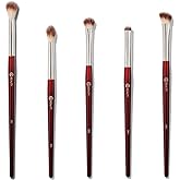 BK BEAUTY - ESSENTIALS EYE BRUSH SET (5PC) - Professional Eye Makeup Brushes for Blending, Smudging, & Defining | Premium Eye