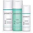 Proactiv 3 Step Acne Treatment - Benzoyl Peroxide Face Wash, Repairing Acne Spot Treatment for Face and Body, Exfoliating Ton