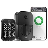 Yale Assure Lock 2 with Wi-Fi, Black Touchscreen Smart Lock for Front Door or Back, Electronic Door Lock with Keyless Entry a