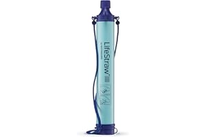 LifeStraw Personal Water Filter for Hiking, Camping, Travel, and Emergency Preparedness