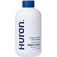 Huron Men’s Moisturizing Body Wash – Crisp & Invigorating Scent of Citrus, Eucalyptus, Mint, & Aromatic Greens - Made With Co