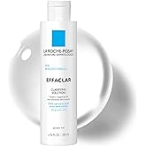 La Roche-Posay Effaclar Clarifying Solution Acne Toner with Salicylic Acid and Glycolic Acid, Pore Refining Oily Skin Toner, 