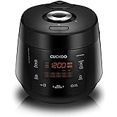 CUCKOO CRP-PK1001S 10-Cup (Uncooked) / 20-Cup (Cooked) Heating Pressure Rice Cooker & Warmer with Nonstick Inner Pot, 13 Menu