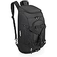 G4Free 40L 3-Way Duffle Bag Backpack Gym Bag for Men Women Sports Duffel Bag with Shoe Compartment Travel Backpack Luggage