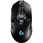 Mouse Gamer Sem Fio Logitech G903 LIGHTSPEED com RGB LIGHTSYNC, Design Ambidestro Personalizável, Sensor HERO 25K e Bateria R